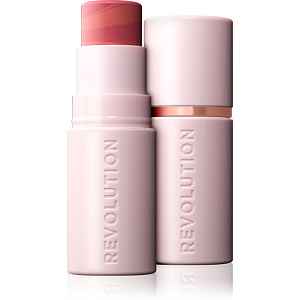 Revolution Skin Silk Blush Stick krémová tvářenka v tyčince odstín Peachy Pink 4.5 g