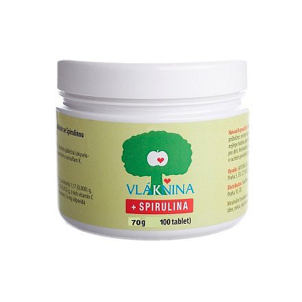 Vláknina+Spirulina tablety 100 Bolid