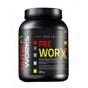 NutriWorks Pre Worx borůvka 480g
