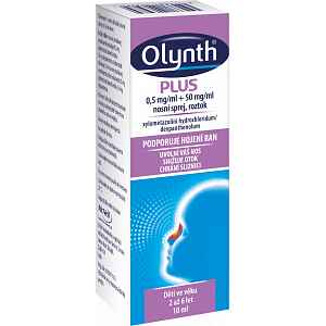 OLYNTH Plus 0.5 mg nosní sprej pro děti 10 ml