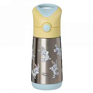 B.BOX Termoska na pití s brčkem 350 ml - Looney Tunes