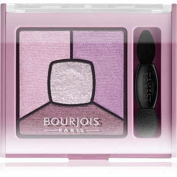 Bourjois Smoky Stories paleta kouřových očních stínů odstín 07 In Mauve Again 3,2 g