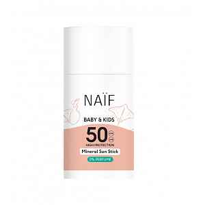 NAIF Ochranná tyčinka na opalování pro děti a miminka SPF50 36 g
