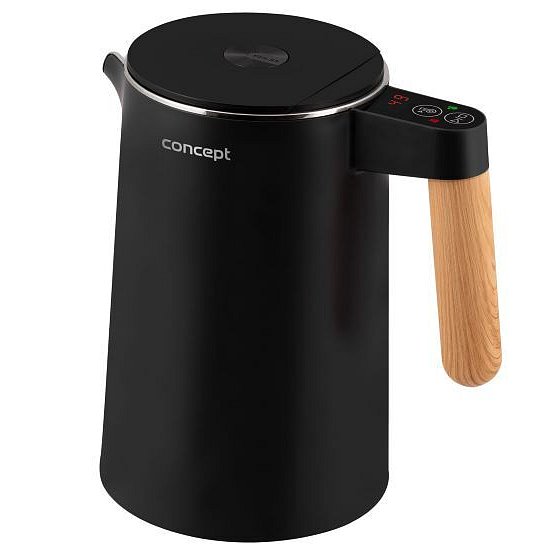 Rychlovarná konvice nerezová 1,5 l Salt & Pepper černá RK3301