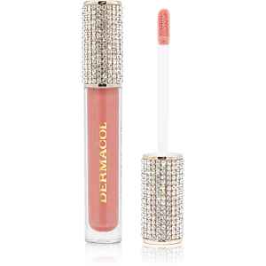 Dermacol Diamond Edition Peptide Lip Glaze pečující lesk na rty s peptidy odstín 03 Honey Blush 2.5 ml