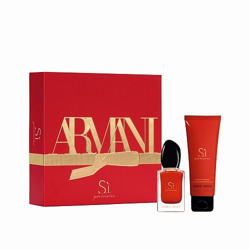 Giorgio Armani Sí Passione Kit dárková kazeta EdP 30 ml + BL 75 ml