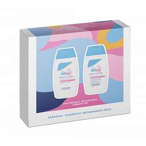 Sebamed Baby Mycí emulze + tělové mléko dárkový set