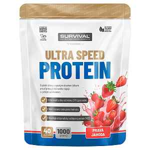 Survival Ultra Speed Protein 1000 g pravá jahoda