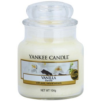 Yankee Candle Vanilla vonná svíčka Classic malá 104 g