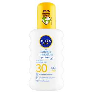 NIVEA Sun Sensitive Sprej na opalování OF 30 200 ml