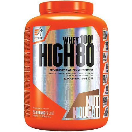 High Whey 80 2,27 kg oříšek nugát