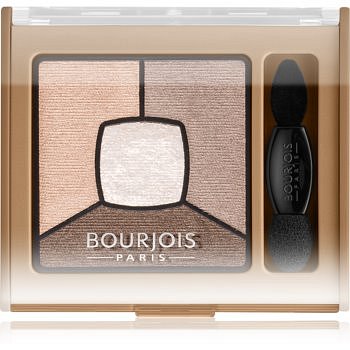 Bourjois Smoky Stories paleta kouřových očních stínů odstín 06 Upside Brown 3,2 g