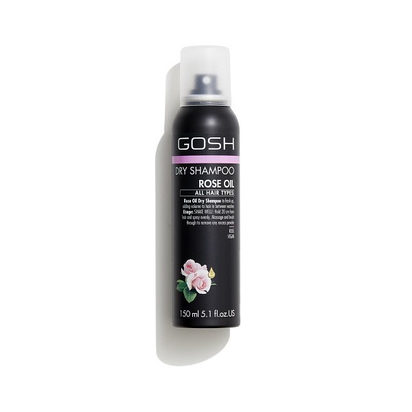 GOSH COPENHAGEN Rose Oil Dry Shampoo suchý šampon  150 ml