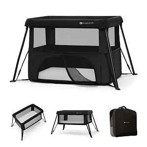 KINDERKRAFT Postýlka cestovní Cami Black