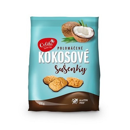 Kokosové sušenky polomáčené 120g