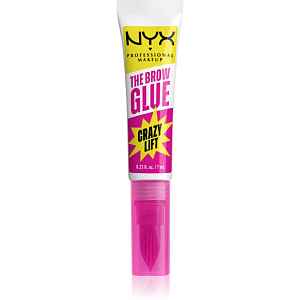 NYX Professional Makeup The Brow Glue Crazy Lift dlouhotrvající gel na obočí 7 ml