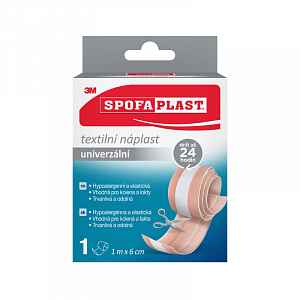 3M Spofaplast 154 Textilní elast.náplast 1mx6cm