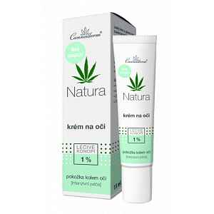 Cannaderm Natura krém na oči 15ml