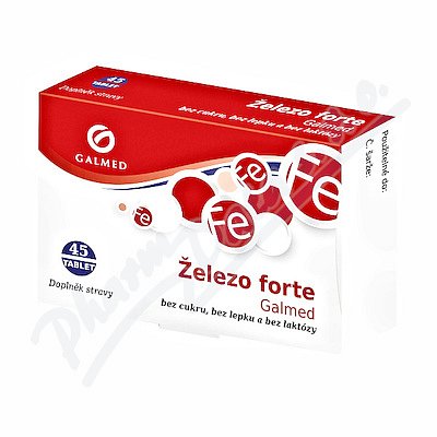 Galmed Železo forte 45 tablet