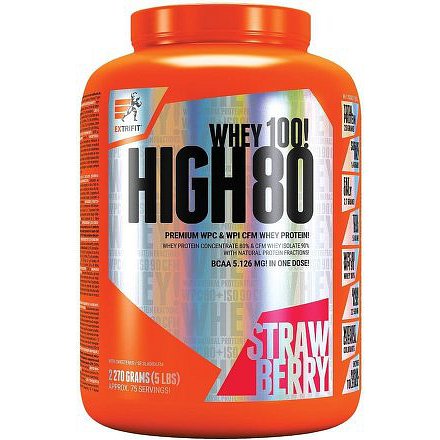 High Whey 80 2,27 kg jahoda