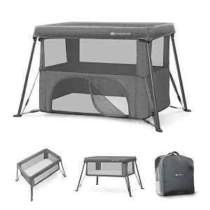 KINDERKRAFT Postýlka cestovní Cami Grey