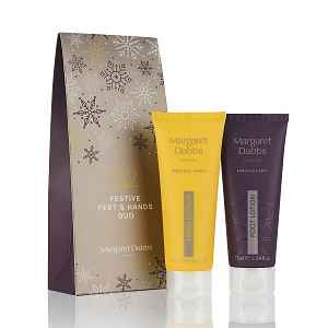 Margaret Dabbs London Festive Feet & Hands Duo Vánoční sada krém na ruce + krém na nohy   2 x 75 ml