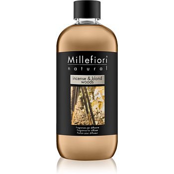 Millefiori Natural Incense & Blond Woods náplň do aroma difuzérů 500 ml