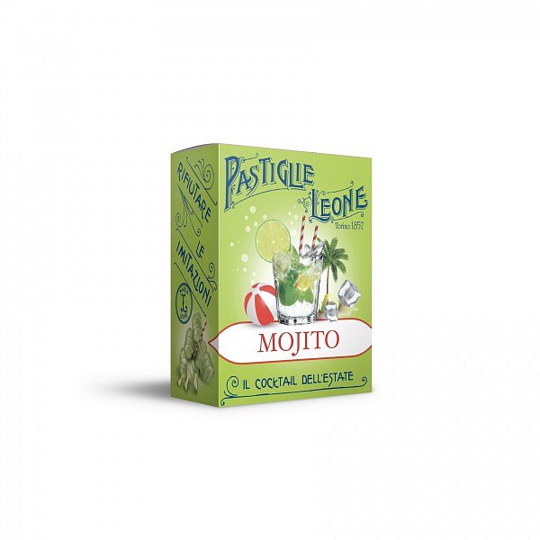 Pastiglie Leone Mojito-flavoured candy originals  bonbóny s příchutí Mojito 30 g