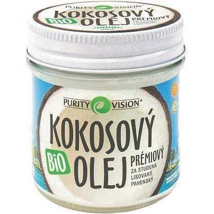 Purity Vision Kokosový olej panenský BIO 120ml