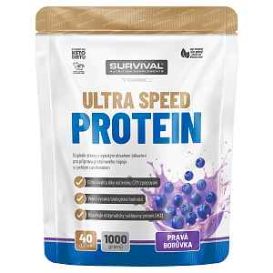 Survival Ultra Speed Protein 1000 g pravá borůvka