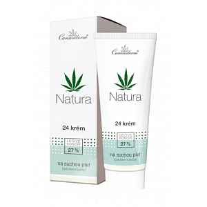 Cannaderm Natura 24 krém na suchou pleť 75g