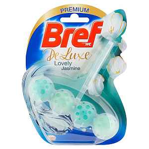 Bref DeLuxe Lovely Jasmine tuhý WC blok  50 g