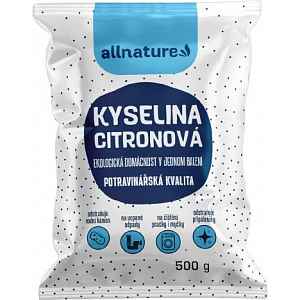 ALLNATURE Kyselina citronová 500 g