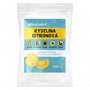 ALLNATURE Kyselina citronová 500 g