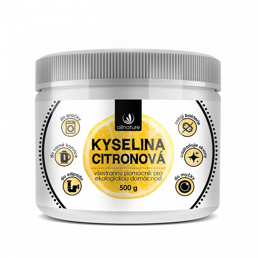 ALLNATURE Kyselina citronová 500 g