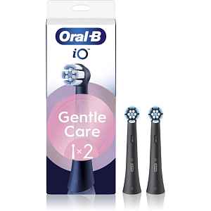 Oral-B iO Gentle Care náhradní hlavice pro citlivé dásně Black 2 ks