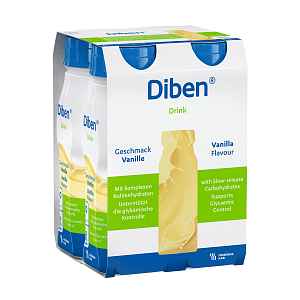 Diben drink vanilla perorální roztok  4 x 200 ml