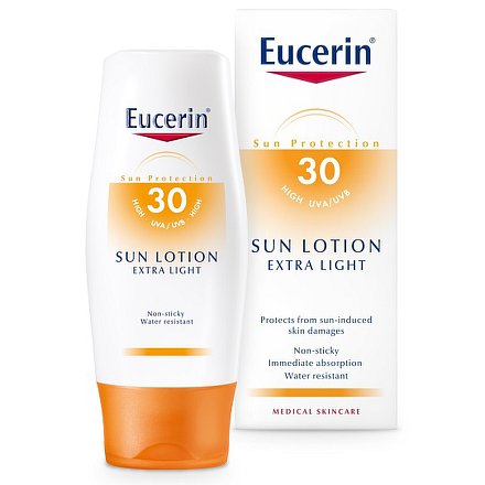 EUCERIN SUN Extra lehké mléko SPF30 150ml