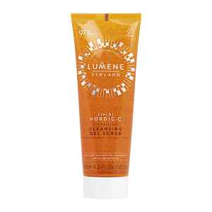 Lumene Clear Glow Cleansing Gel Scrub rozjasňující pleťový peeling  125 ml