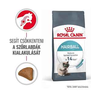 Royal Canin Hairball Care - granule pro dospělé kočky pro snadnější odstraňování chlupů 10 kg