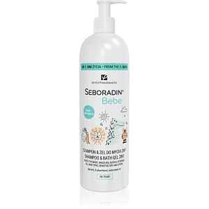 Seboradin Bebe sprchový gel a šampon 2 v 1 pro děti od narození 500 ml