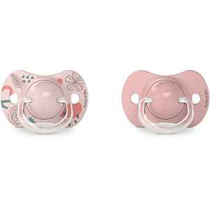 Suavinex Walk 6-18 m dudlík Pink 2 ks