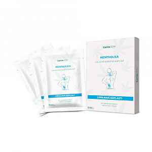 Cannaderm Mentholka Chladivá konopná náplast 3 ks