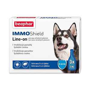 Beaphar Immo Shield pes M 3×3 ml