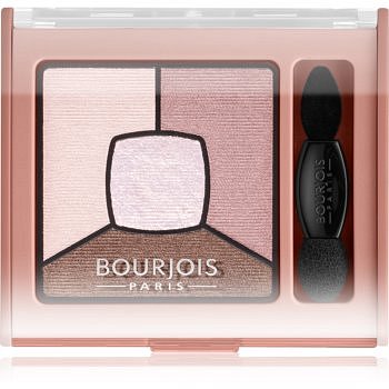 Bourjois Smoky Stories paleta kouřových očních stínů odstín 02 Over Rose 3,2 g