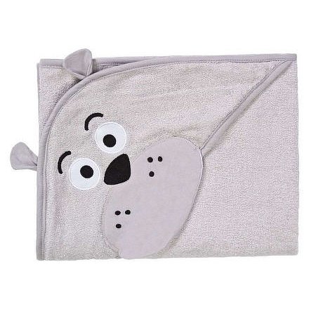 Dětská osuška Sensillo Water Friends 100x100 cm grey bear