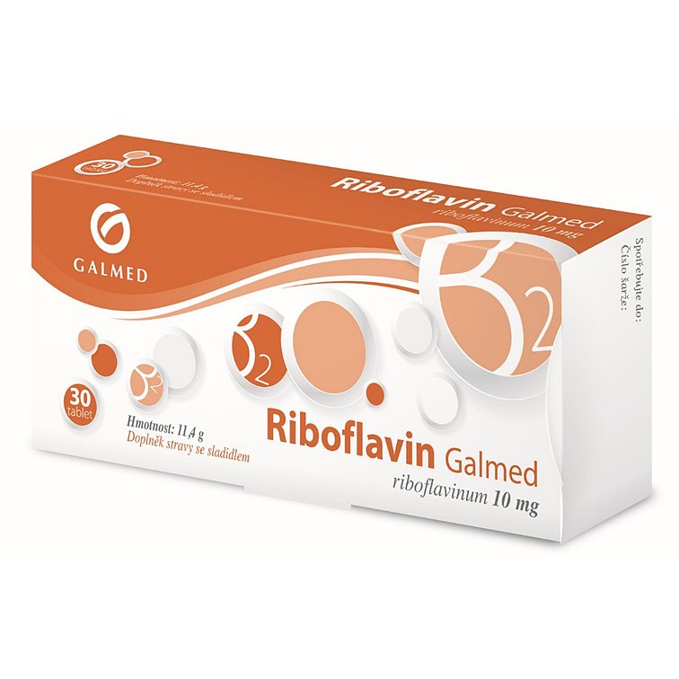Galmed Riboflavin 10mg 30 tablet