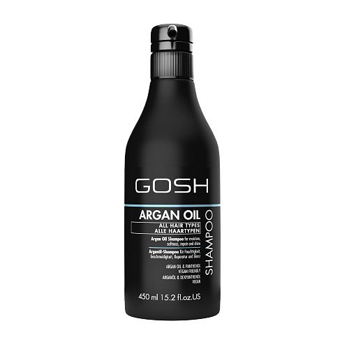 GOSH COPENHAGEN Argan Oil Shampoo  jemný mycí šampón 450ml