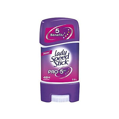 Lady Speed Stick gelový antiperspirant Pro 5v1 Gel 48H Protection  65 g