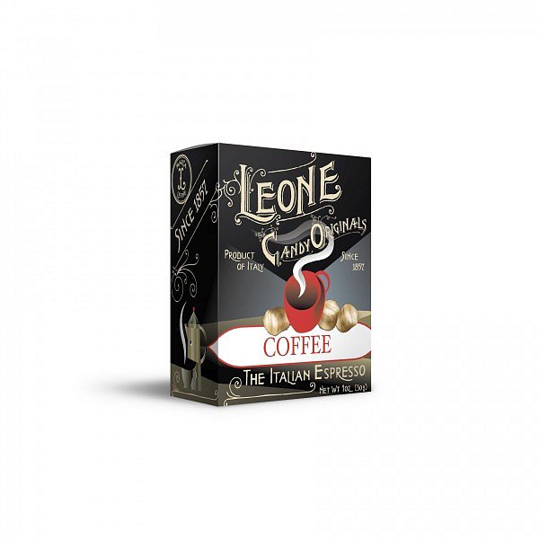 Pastiglie Leone Coffee Pastilles candy originals bonbóny s příchutí Kávy 30 g